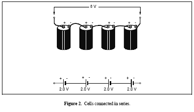 figure 2 cells connected in series